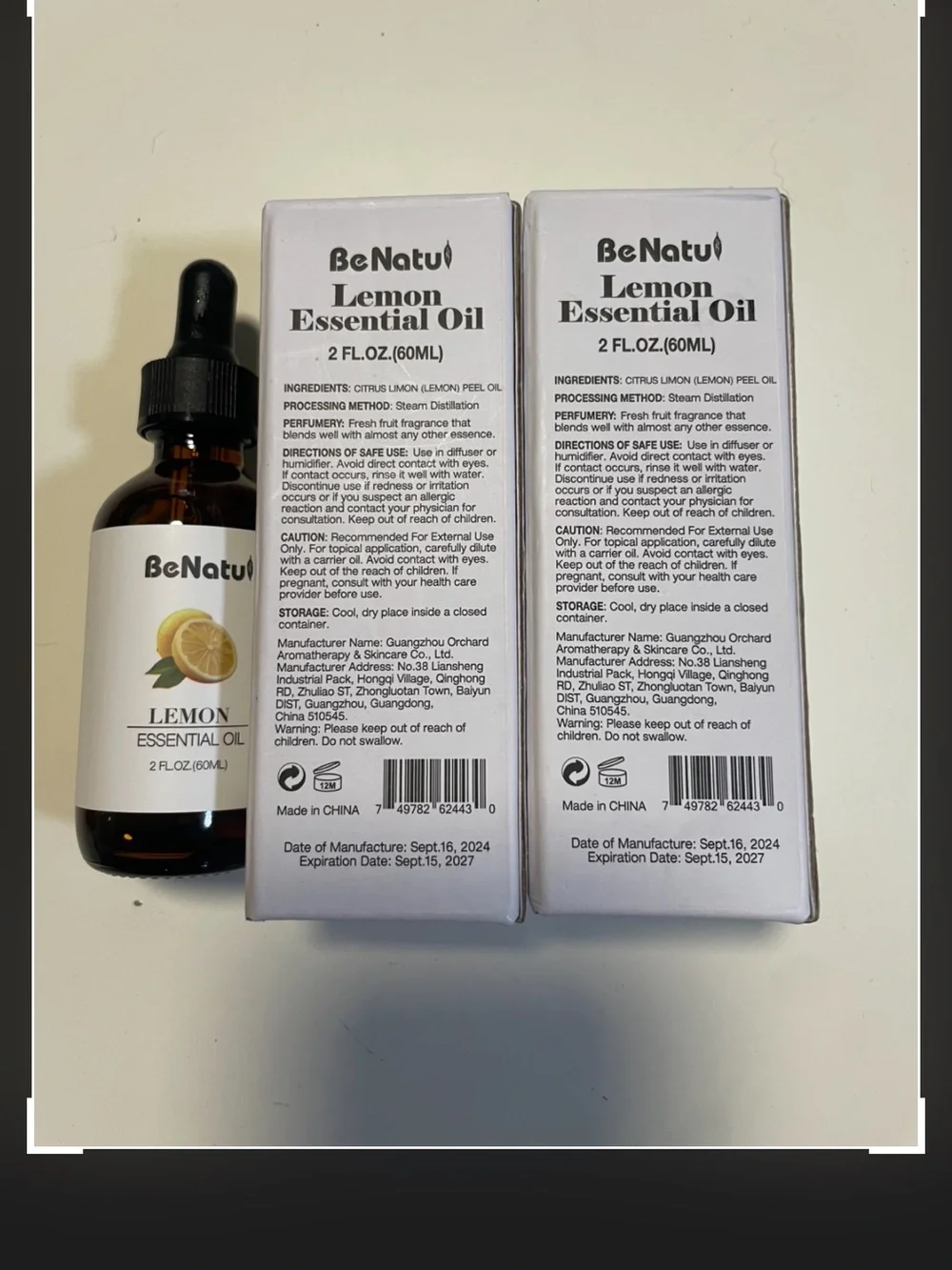 Lemon Essential Oil - Yellow